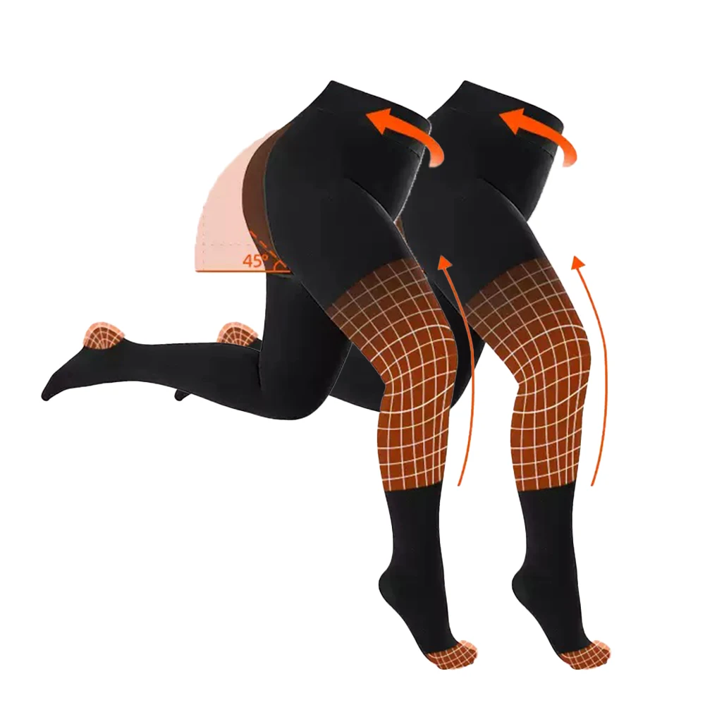 

2 Pcs 300 Pounds 120D Plus Size Tights Women Sexy Stockings Woman Pantyhose Extra-large Size Autumn Winter Velvet Pantyhosefat