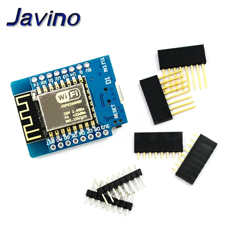 ESP8266 ESP-12 ESP-12F CH340G V2 USB WeMos D1 Mini WIFI Development Board D1 Mini NodeMCU Lua IOT Board 3.3V With Pins