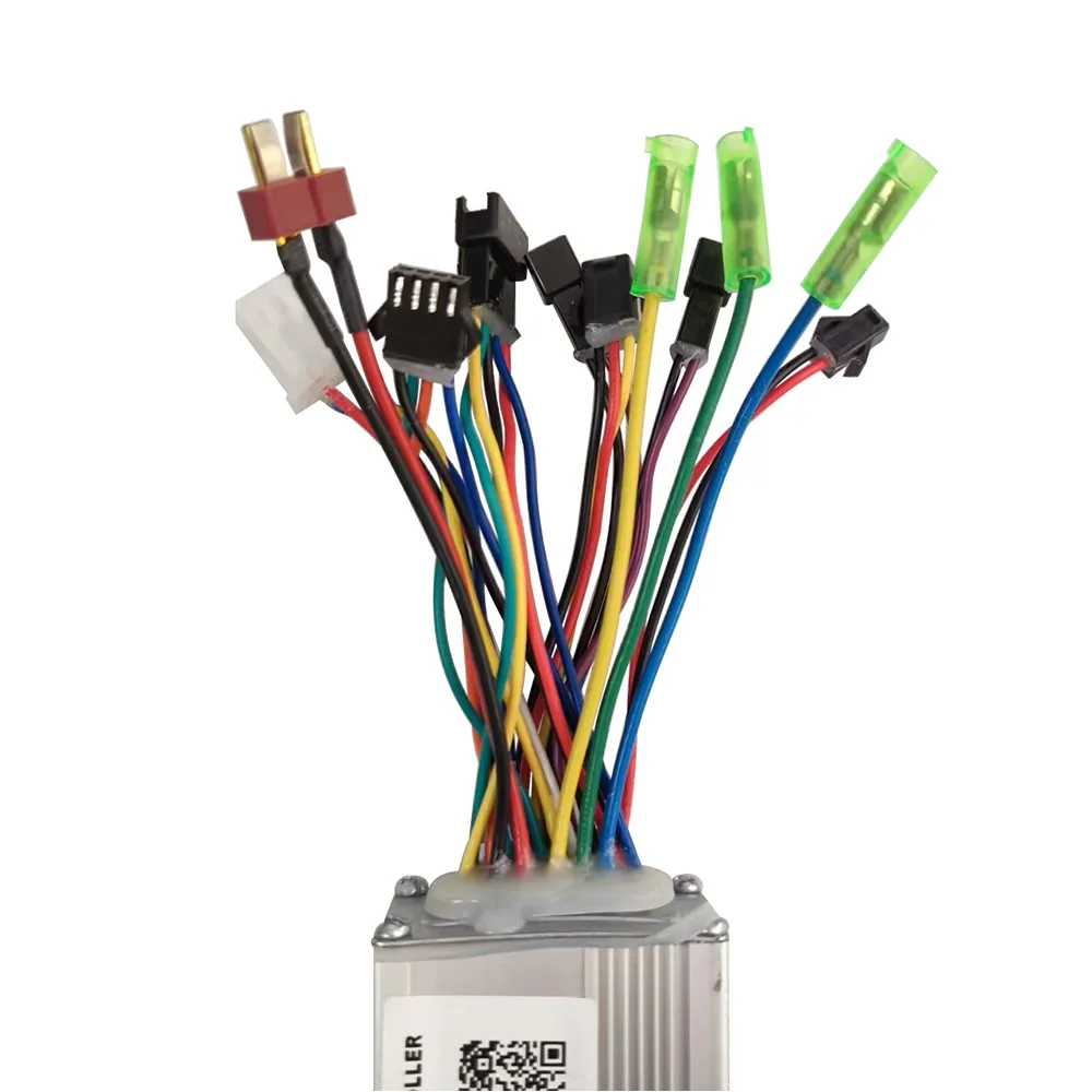 Ebike Brushless Motor Controller X863-AA005D 36V 48V 12A for 2HAO Protocol Electric Scooters MTB Accessories Speed Controller