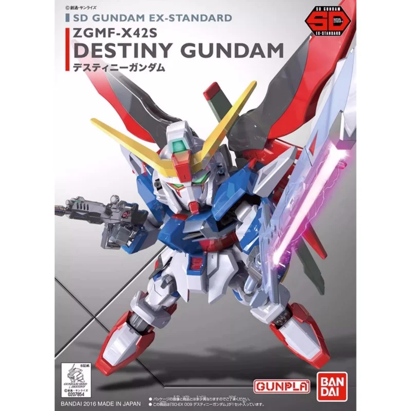 مجموعة نماذج Bandai distar Gundam ، مجموعة روبوت قابلة للتحصيل ، ألعاب أكشن بلاستيكية ، شخصيات هدايا ، SD ، من ضمن المخزون