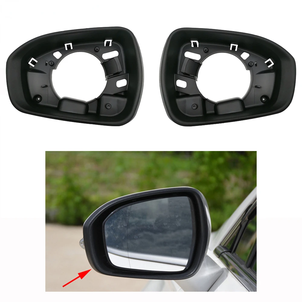 Car Side Mirror Frame Rearview Mirror Cover  For Ford Mondeo MK5 MKV 5 V 2015 2016 2017 2018 2019 Exterior Parts