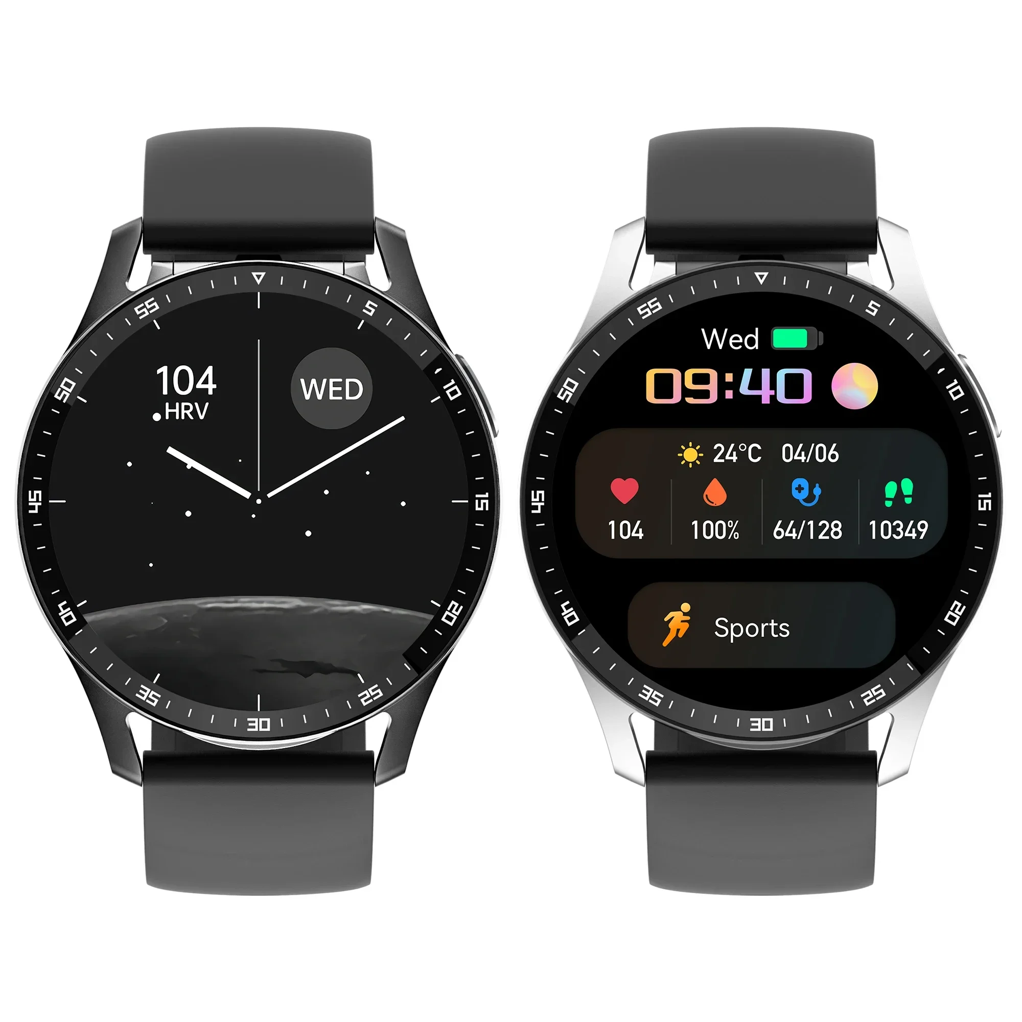 GT5 ساعة ذكية مقاوم للماء معدل ضربات القلب المقتفي ضغط الدم الأكسجين الرياضة Smartwatch سماعة لاسلكية الرجال سماعة ساعة
