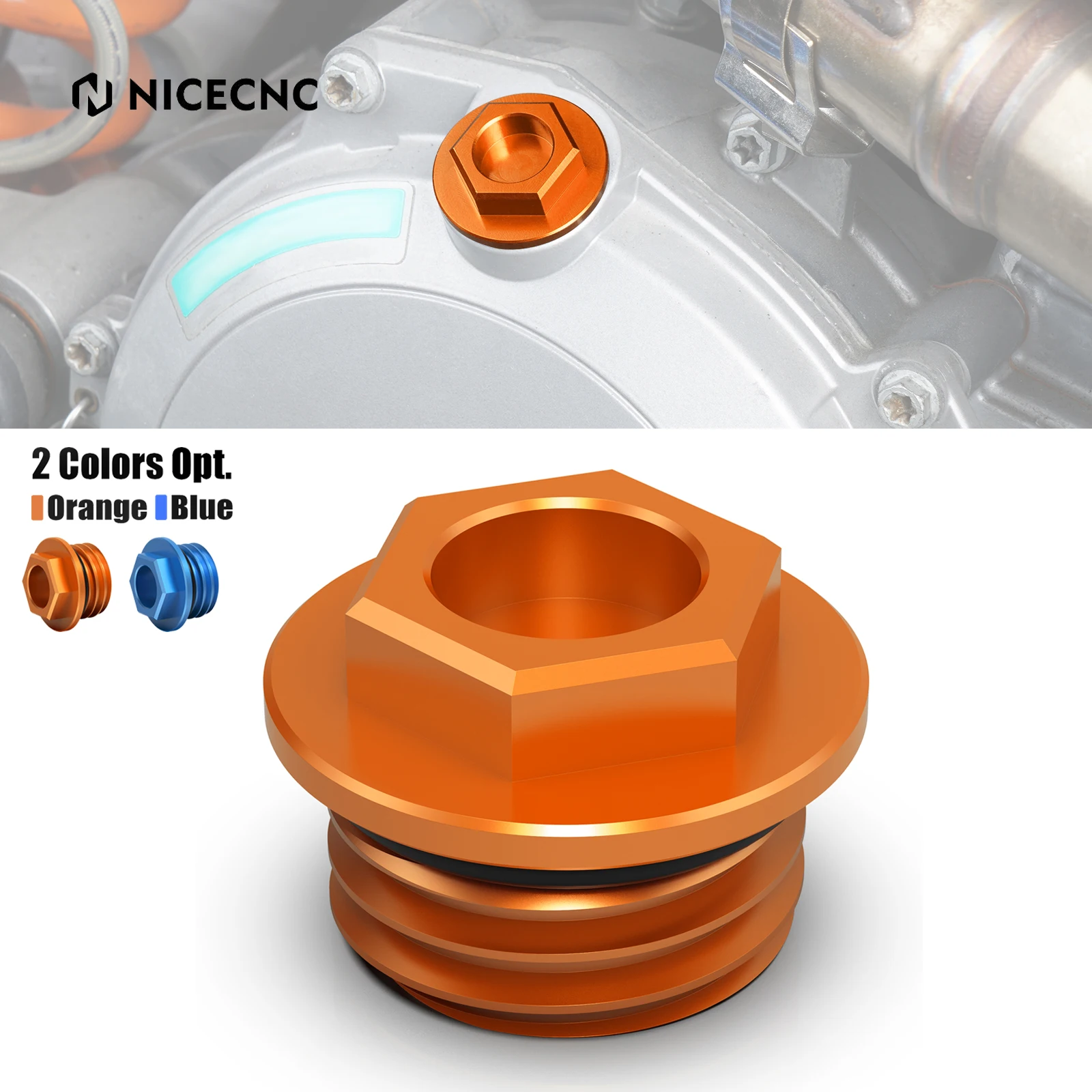 

For KTM EXC 300 EXC 250 EXCF 350 EXC 450 SX 125 SXF 250 SXF 450 XC XCW XCFW 2004-2021 690 SMCR 790 Duke Oil Fuel Filler Cap Plug