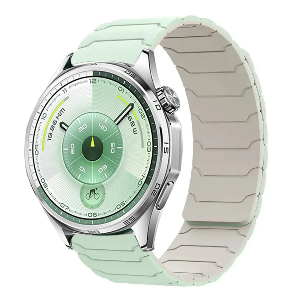 20/22mm Magnetisches Silikonarmband Für Huawei Uhr 5 GT6-5-4 46mm Sport Bequemes Armband Für Garmin Active 6-5 Ersetzen Correa