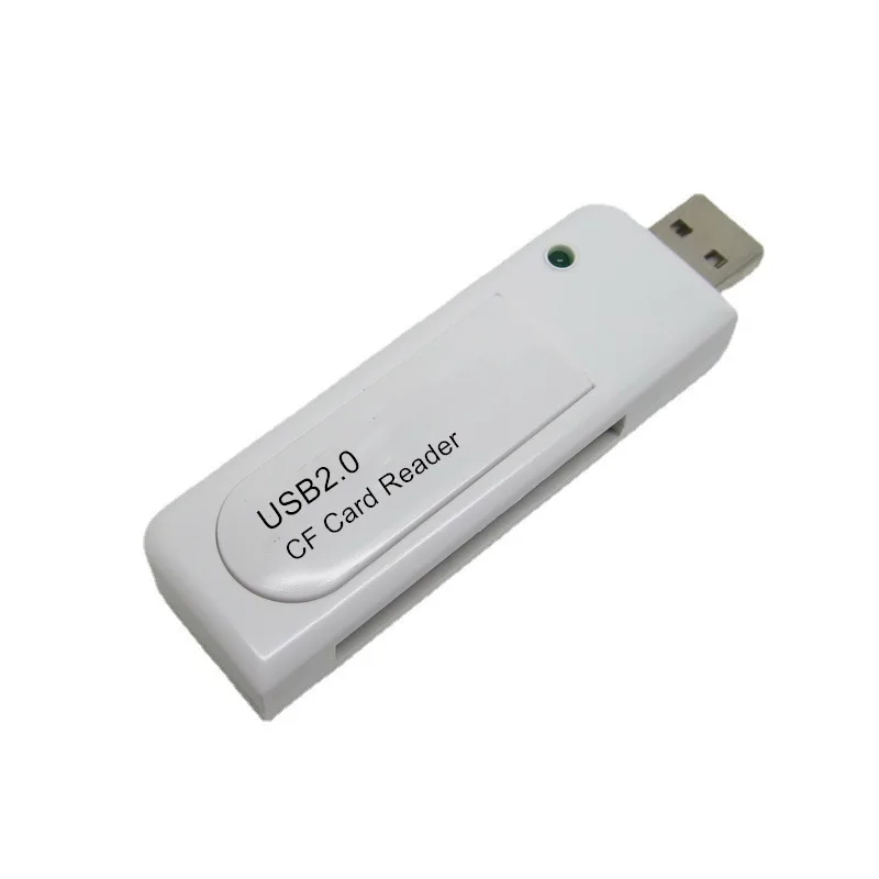 USB2.0 CF-Kartenleser, CCD-Digitalkamera, kompakter Flash-Speicherkarten-Viewer, Schriftsteller, Datenübertragungsadapter, verlängert den USB-Speicher-Dongle – Detail 6