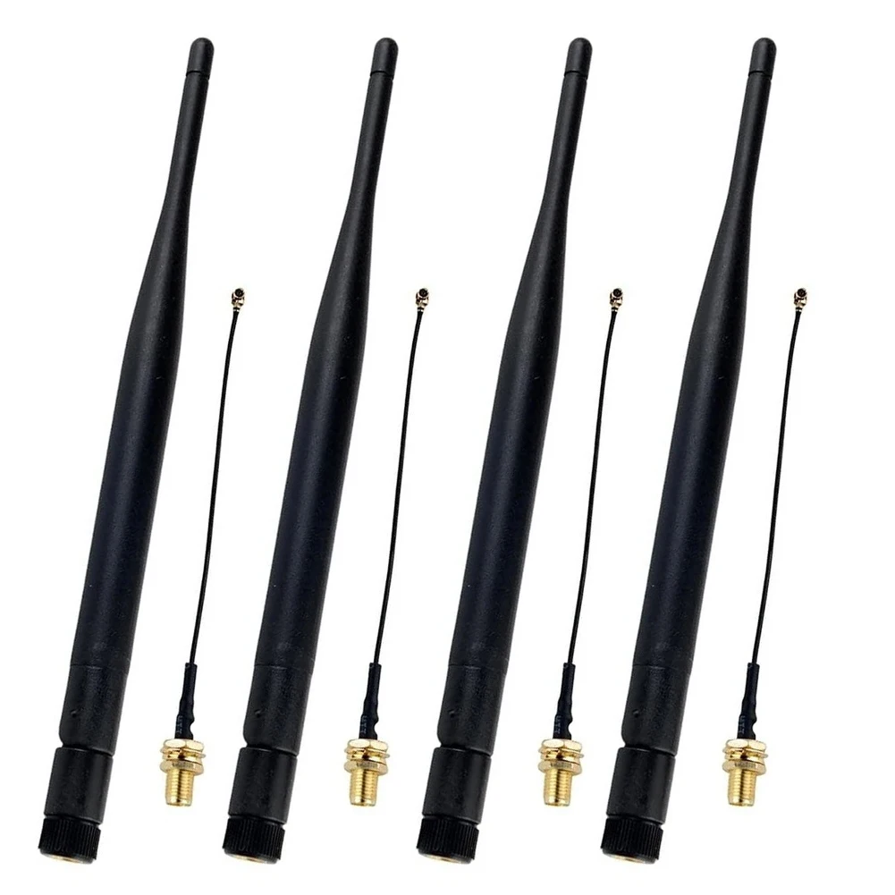 

For LoRa Antenna 5dBi For SMA Male 195mm + To For SMA Female Cable 915MHz 50Ω Antenna And Extension Cables Analysis Instruments