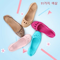 滑り止めの女性用サンダル,軽量の滑り止めクロッグサンダル,看護,フラットボトム,アウトドア,ビーチ,ゼリー,夏,新品