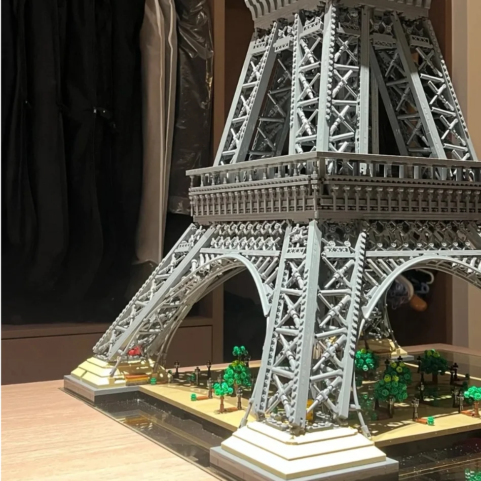 GSF 2025 en STOCK 1,5 M de alto París Torre Eiffel arquitectura modelo 10307 Set 10001 Uds bloques de construcción juguetes para adultos regalos
