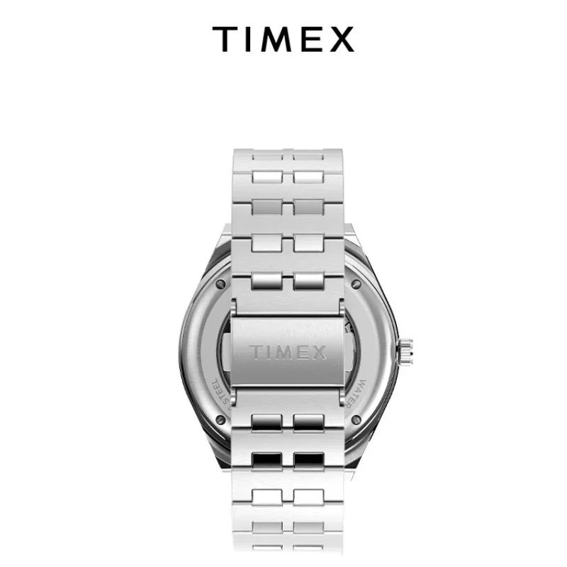 TIMEX автоматические брендовые мужские часы, роскошные многофункциональные часы для отдыха для мужчин, наручные часы со стальной полосой и календарем