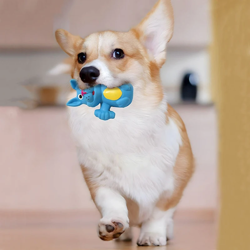 الكلب مضغ لعبة اللاتكس الكلب البقرة شكل الحيوانات الأليفة صار لعب للكلاب الصغيرة المتوسطة الكبيرة تنظيف الأسنان الكلب جرو لعبة الصوت مستلزمات الحيوانات الأليفة