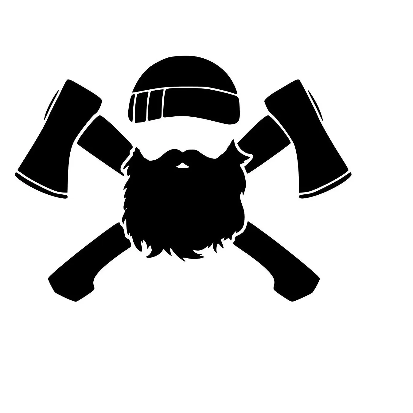 

Топор-гребень, большая борода, дизайн, оконный бампер, аксессуары для мотоциклов, декоративные виниловые автомобильные наклейки