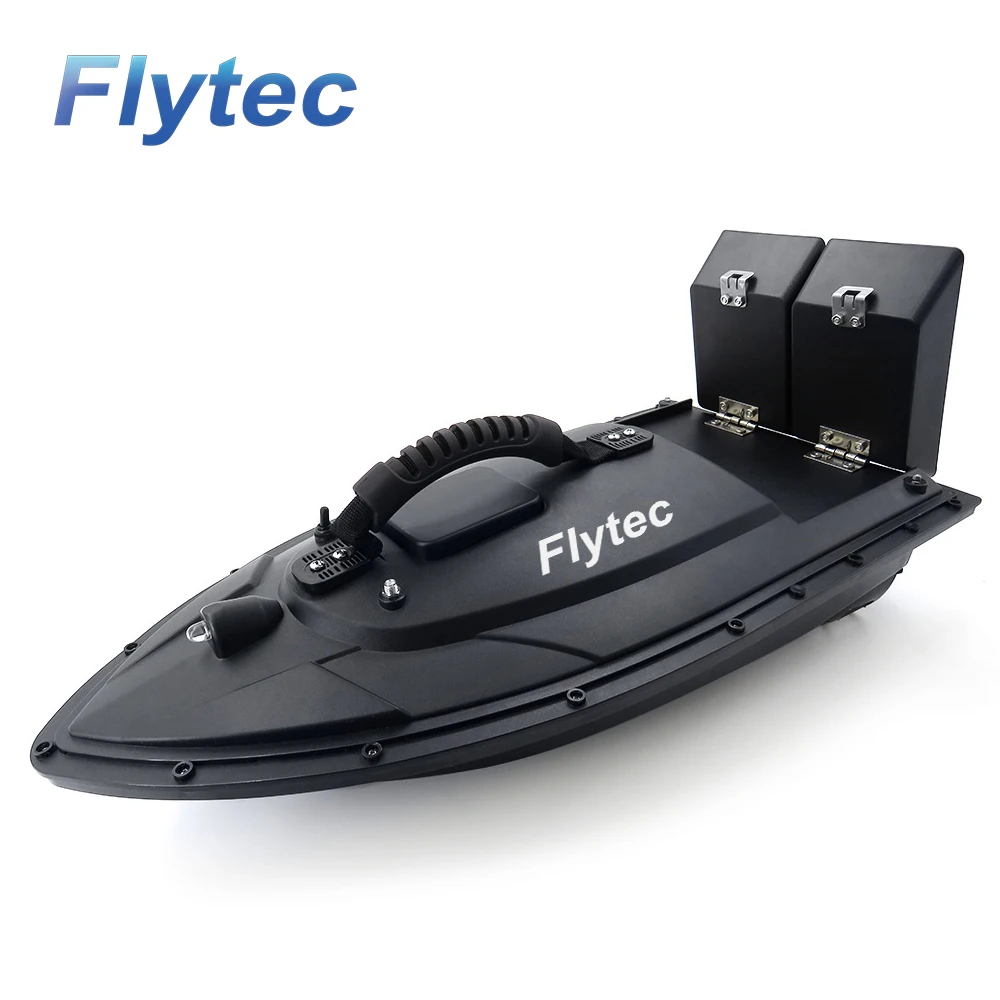 Flytec RC قارب 2011-5 صياد السمك قارب السمك 1.5 كجم 500 متر التحكم عن بعد قارب طعم سمك السفينة قارب سريع RC اللعب 5.4 km/ساعة