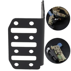 Holster Negative Cant Plate Equipment Mount Airsoft Handgun Holster NCPE Extension Tourniquet Front Mounting Platform