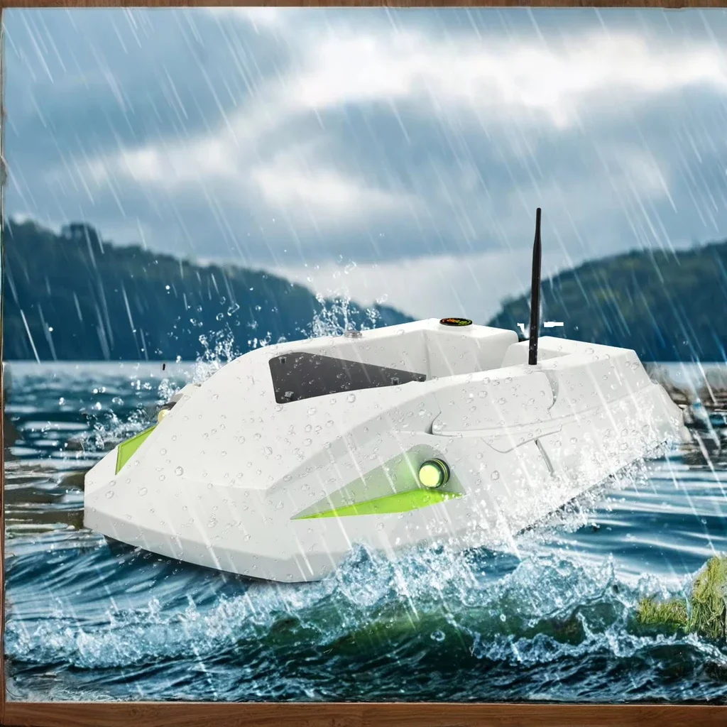 Auto Cruise RC Fishing Bait Boat ABS Plastic 100 GPS Positioning Points Smart Baiting Vessel for Carp Fishing Tackle Gear