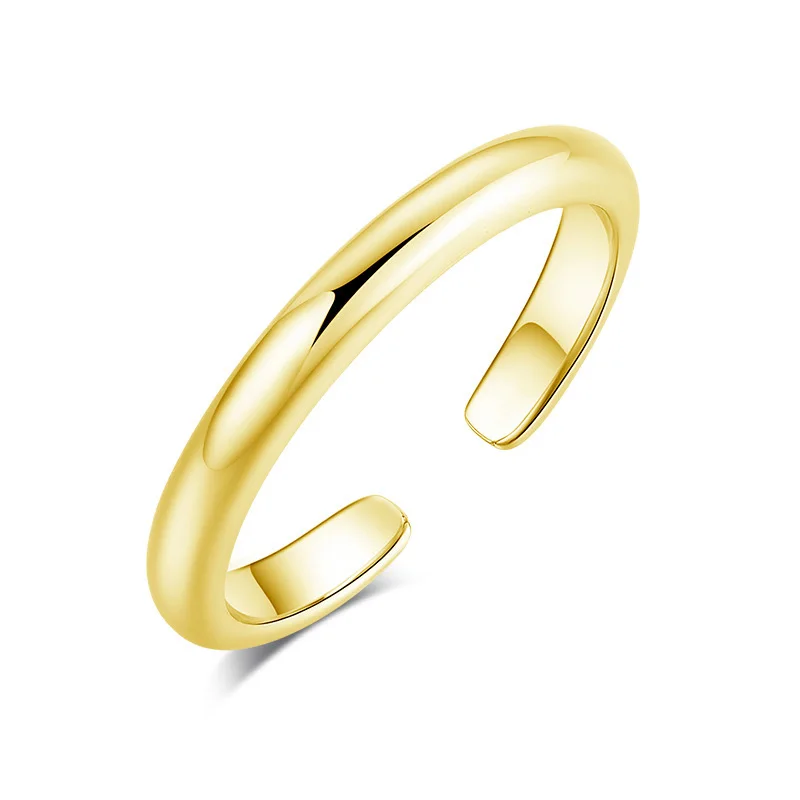 Women's Gold Plated Zircon Toe Ring, Luxury Summer Accessory