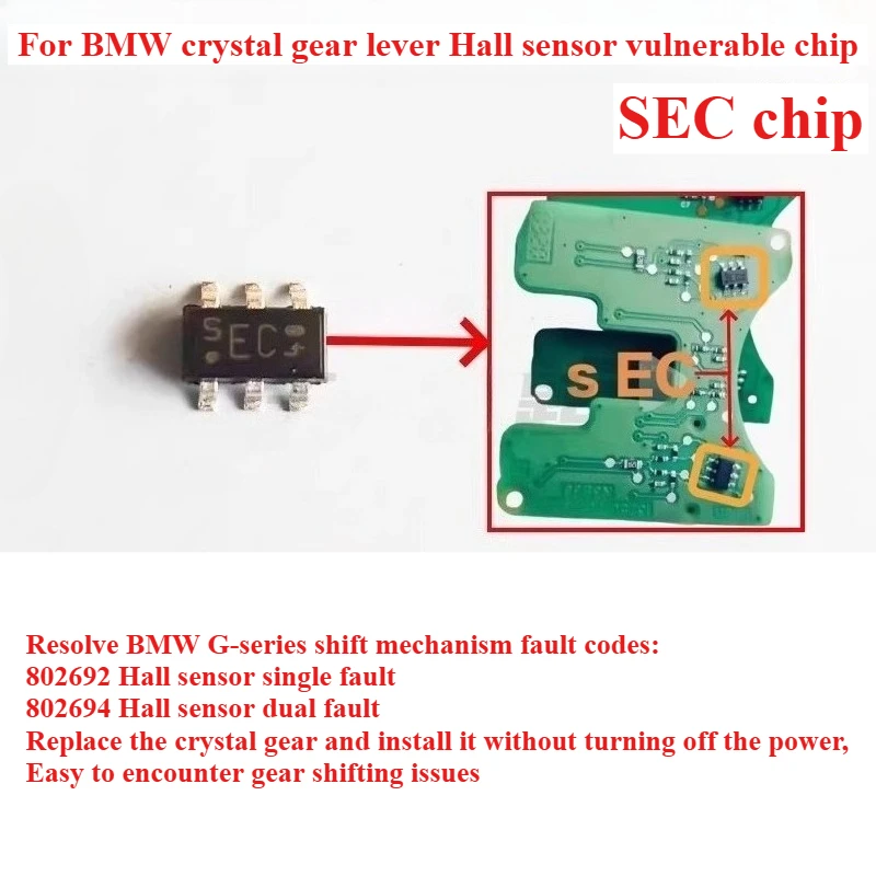 

Для шасси BMW G не содержит шестерни переключения передач и датчика Холла одиночный код двойной неисправности 802692 802694