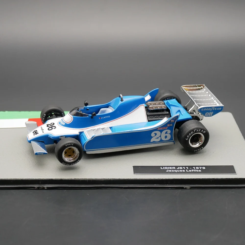 Ixo 1:43  Ligier JS11 1979 Jacques Laffite Diecast Car Model Metal Toy Vehicle