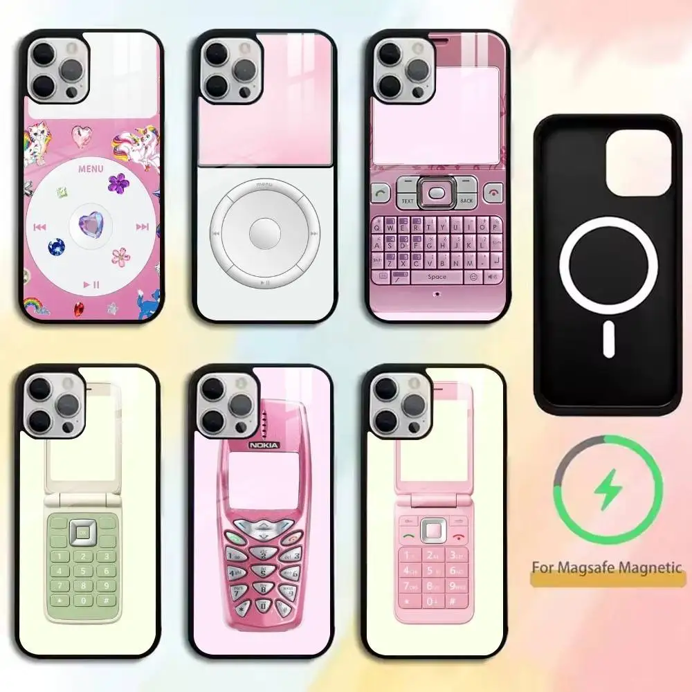 

Imitation flip phone case Phone Case For iPhone17,16,15,14,13,12,11 Plus,Pro Magnetic with Magsafe Wireless Charging