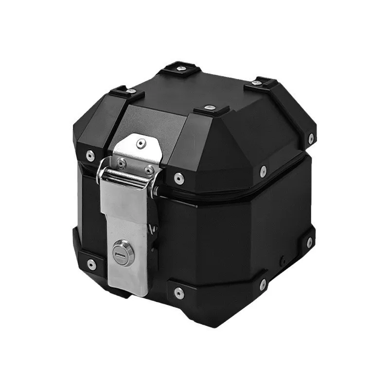 Mini 5L 8L Aluminum Alloy Motorcycle Tail Box Small Storage Trunk for Electric Scooter Bike Rear Luggage Container Accessory