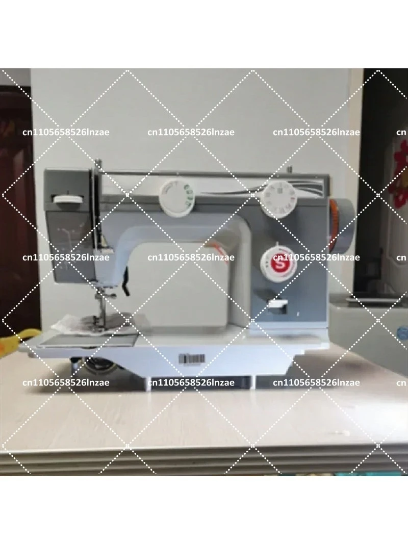 Heavy Duty Cast Iron Sewing Machine, Multifunctional Electric Desktop with Seaming, Thick Type Stitching for Home Use