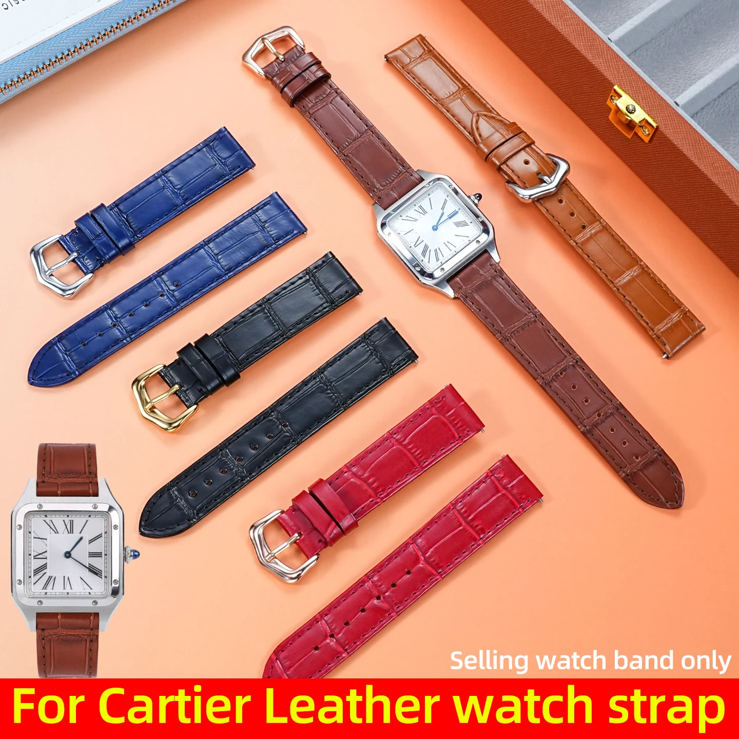 Genuine Leather Str… - image