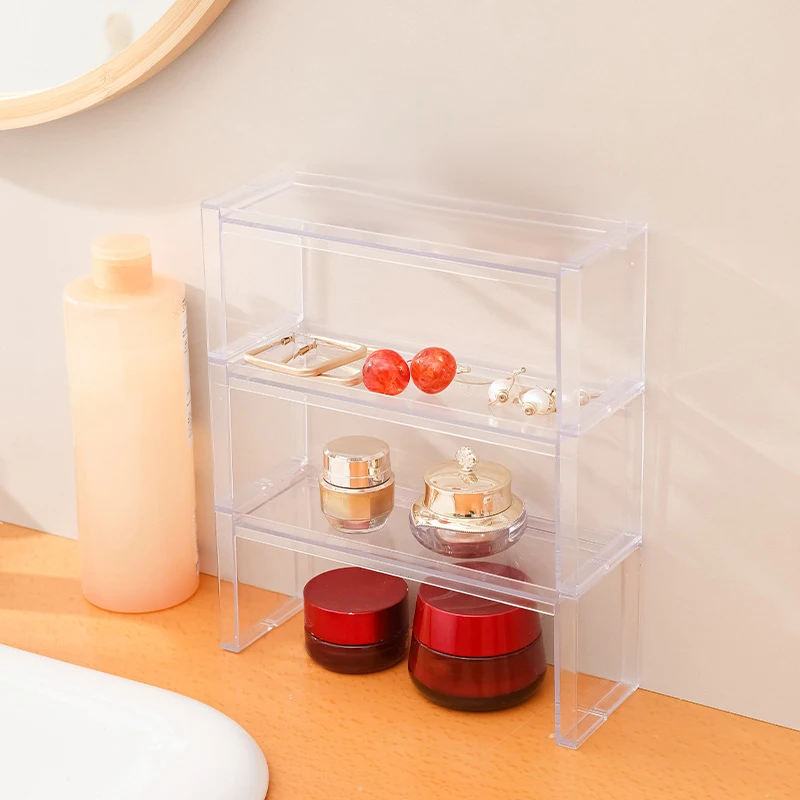 Wielofunkcyjny przezroczysty stojak na lakier do paznokci uchwyt na stojak na kosmetyki narzędzie do Manicure Organizer do przechowywania — zdjęcie 7
