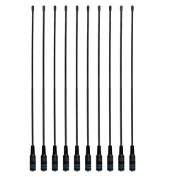 Nagoya-antena de walkie-talkie, SMA-F, VHF, UHF, banda Dual, Para Kenwood, Baofeng, UV 5R, 888S, UV82, 144/430Mhz