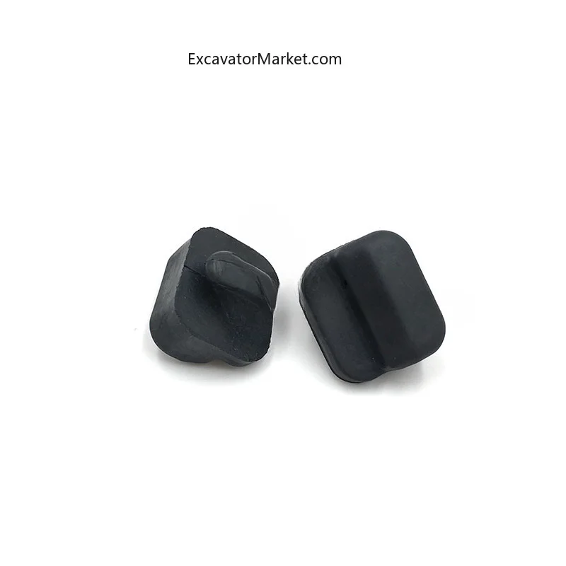 Excavator Spare Doosan daewoo dh DH150/220/215/225/300-7 cab glass rubber pad positioning limit block excavator