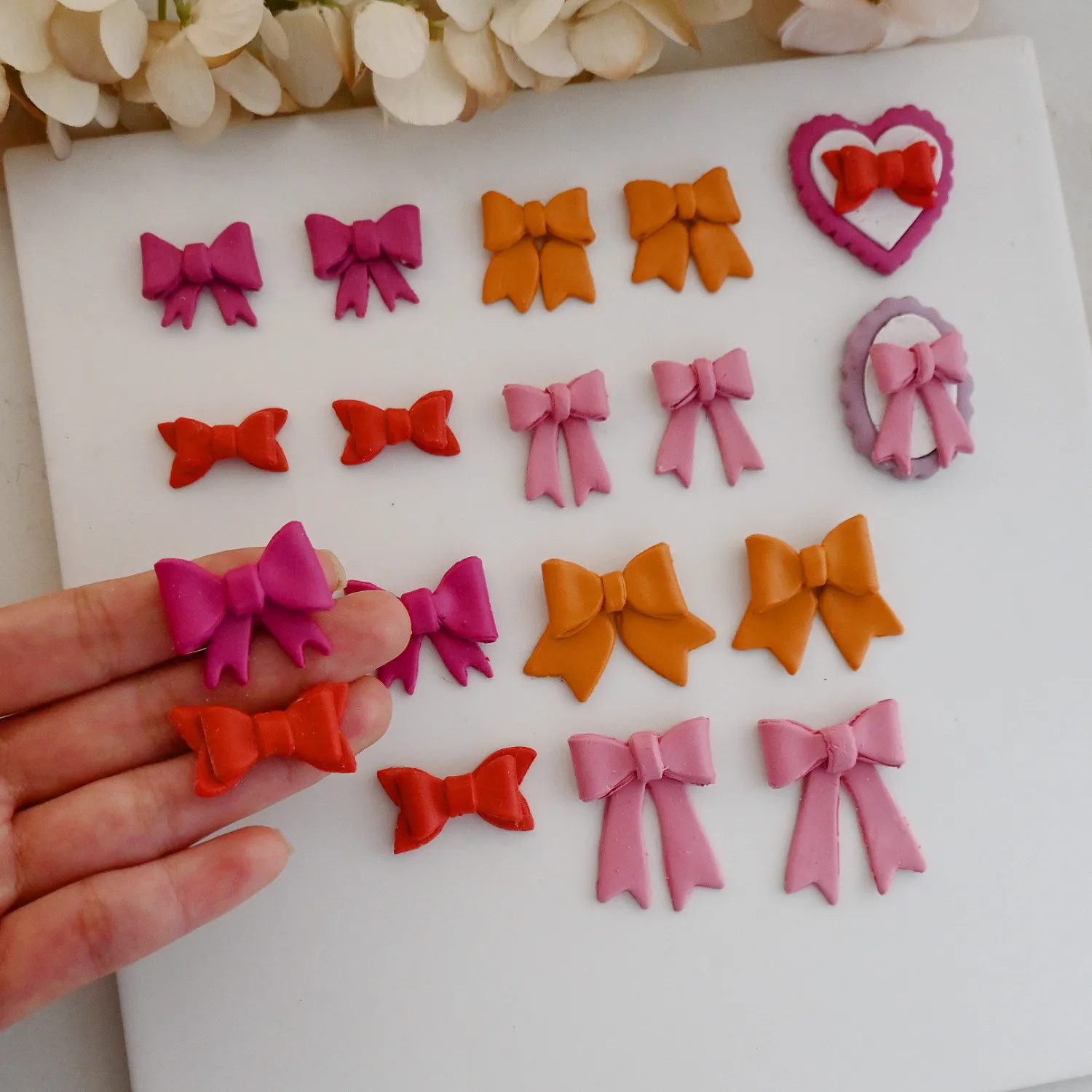 Bow Polymer Clay Cu…