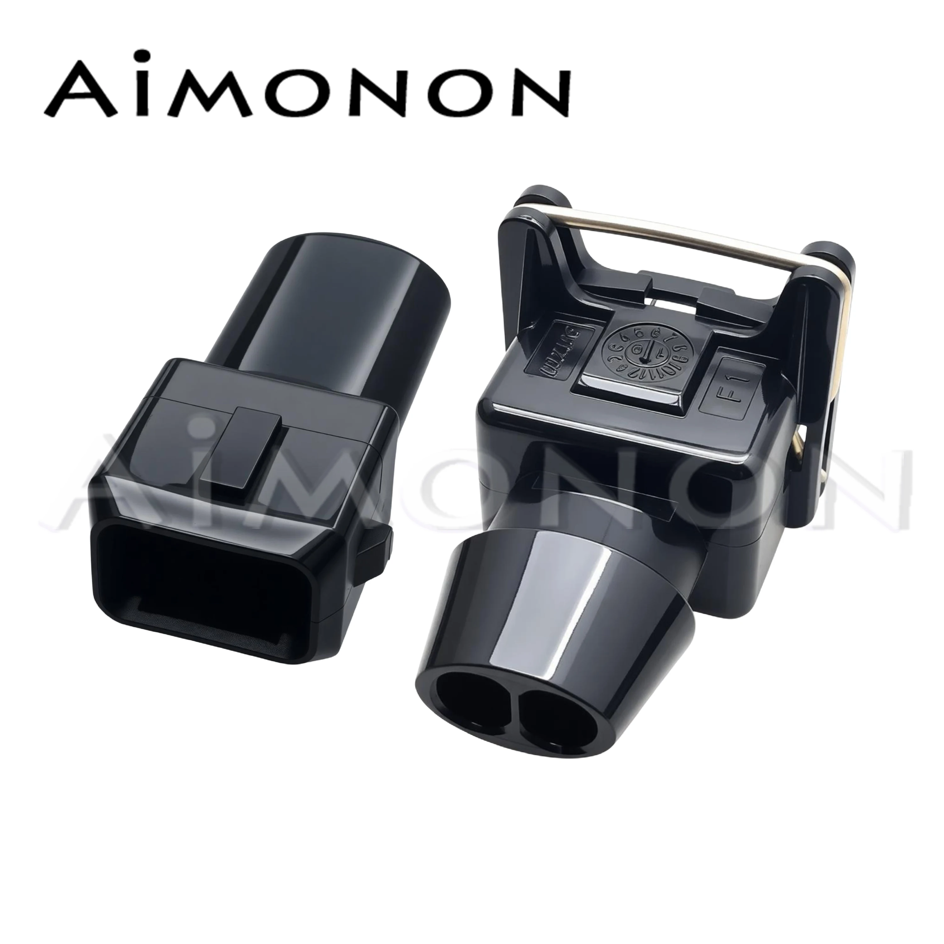 

1 Set 2 Pin AMP Tyco EFI Fuel Injector Connector Auto Waterproof Junior Power (mini timer)Plug With Sealed Rubber Boot For Cars