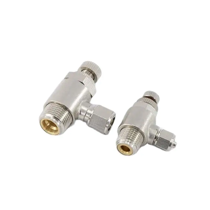 

Quick Twist Fitting SL6-M5 01 02 03 Rotating Throttle Valve Pneumatic Copper Trachea