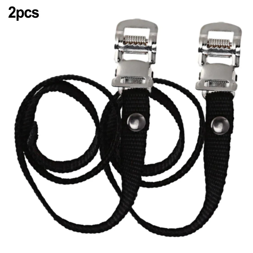 Nylon Adjustable Exercise Bike Pedal Toe Straps Shoelaces Tear Resistant Toe Clips Most Note Strap Total Length