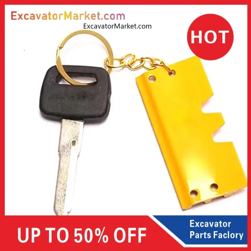 For excavator for KOMATSU PC56/60/70/130/200/210/220/300-7-8 Excavator Accessories Key embryo