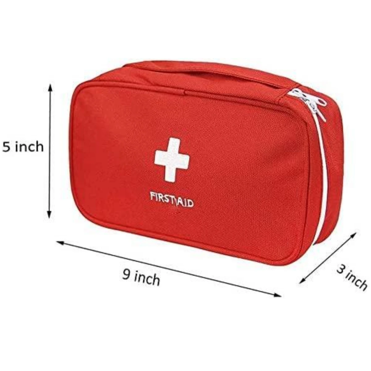 Empty Portable First Aid Kit for Outdoor Travel Home Small Medical Bag Emergency Survival Storage Household Camping Medic Box