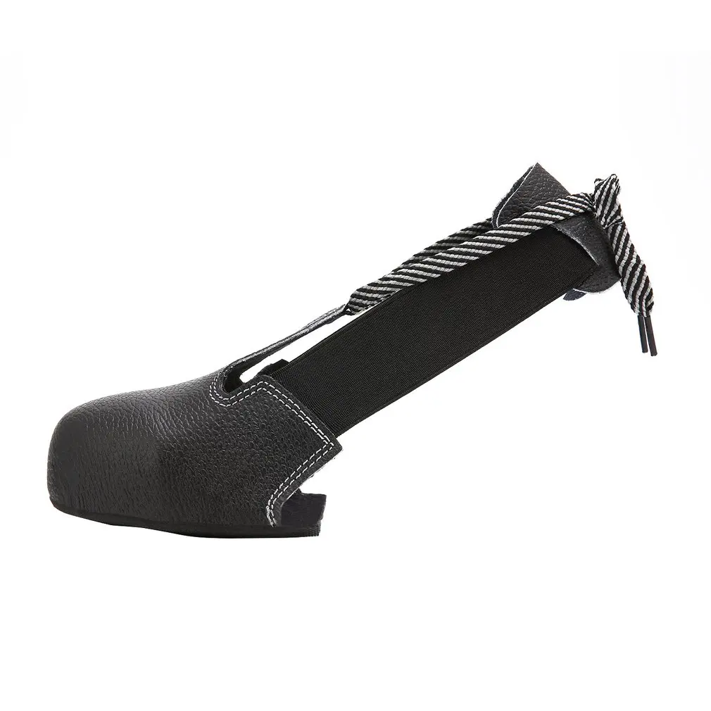 ใหม่1คู่/ล็อต Man Woman รองเท้าเพื่อความปลอดภัยจริงหนังเหล็ก Overshoes Woker รองเท้า Visitor Overshoes เท้าป้องกัน