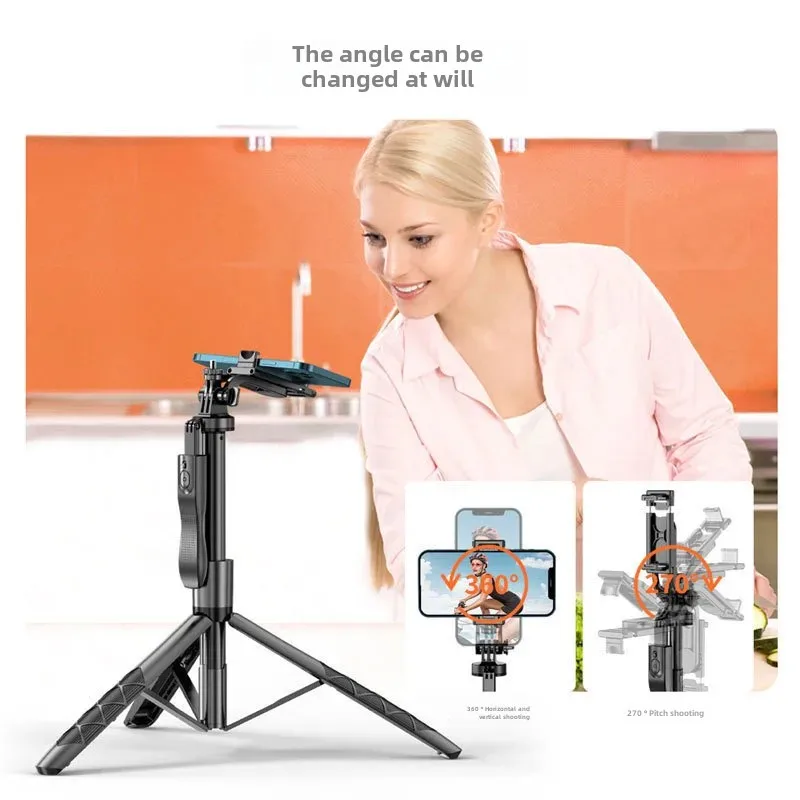 L16 Bluetooth Remote Control Selfie Stick With Light Stable Tripod Mobile Phone Holder Extendable Three-Legged Stand