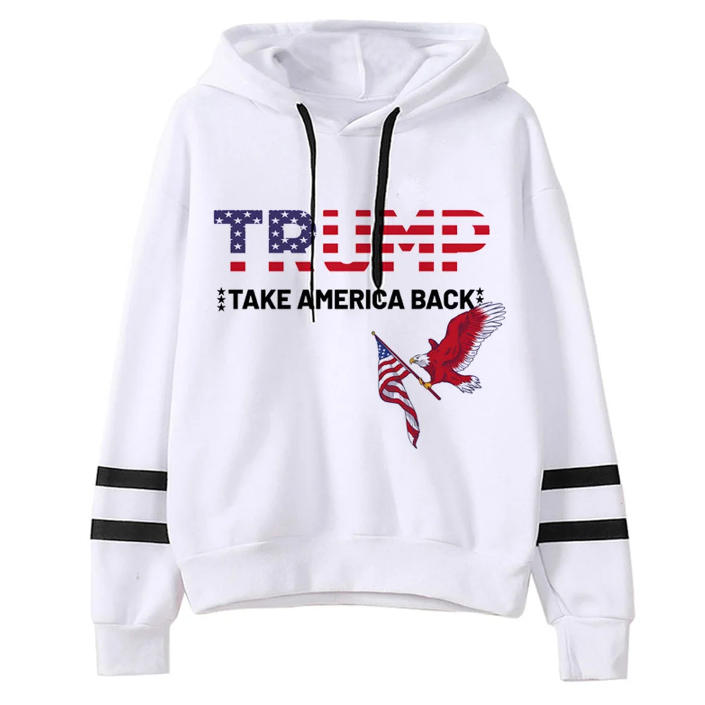 Donald Trump hoodie graphic comfortable patterned kawaii pattern funny female tracksuits pullover Y2K streetwear