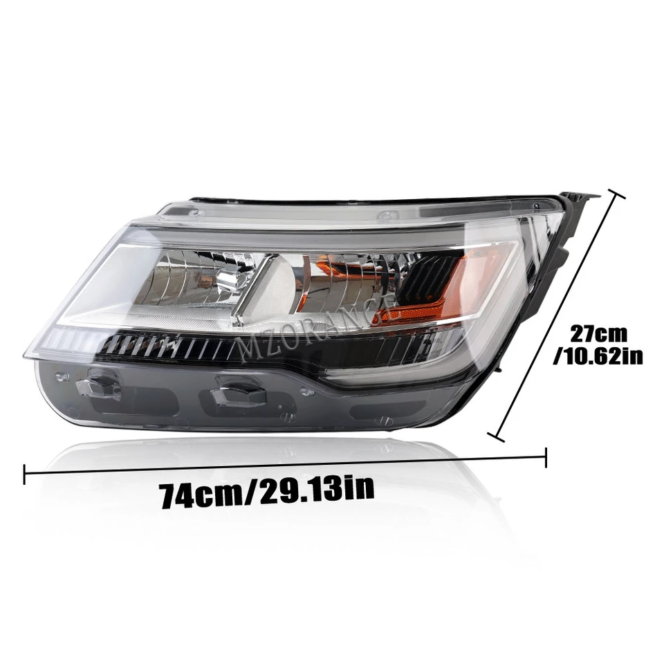 7PIN 車のヘッドライトフォードエクスプローラー 2016-2017 2018 XLT