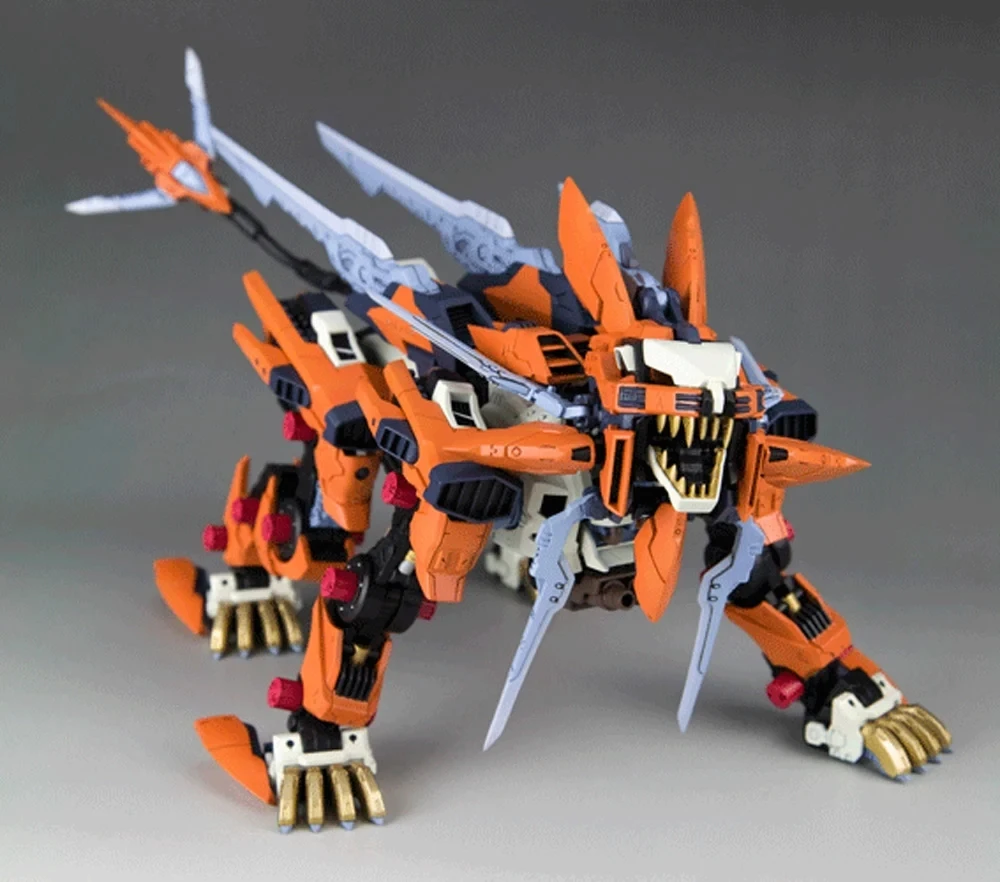 متوفر في المخزون KOTOBUKIYA ZOIDS HMM026 ZD143 RZ-041 LIGER ZERO SCHNEIDER MARKING PLUS Ver. تجميع النموذج 1/72 نموذج رئيسي عالي الجودة
