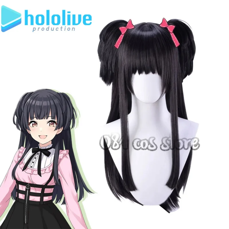 

Anime YouTuber Vtuber Hololive Mayuzumi Fuyuko Mcosplay headwear for cosplay Halloween Carnival Headwearwomen wigs