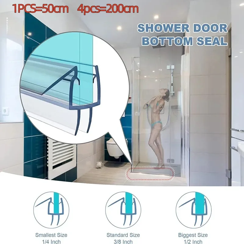 6/8/10/12 مللي متر شفاف بولي كلوريد الفينيل ختم الفجوة نافذة الباب السير الوقائي شاشة دش شريط عازل للباب خالية من الغراء مقاوم للماء السير الوقائي