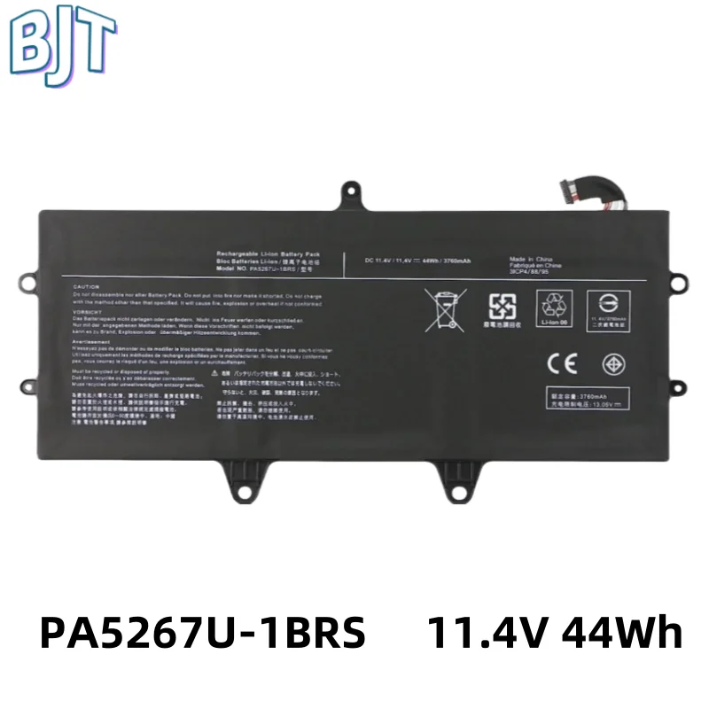 Новый аккумулятор для ноутбука PA5267U PA5267U-1BRS 11,4 В, 44 Втч для Toshiba Portege X20W X20W-D X20W-D-10E X20W-D-10Q X20W-D-10R X20W-D-14G