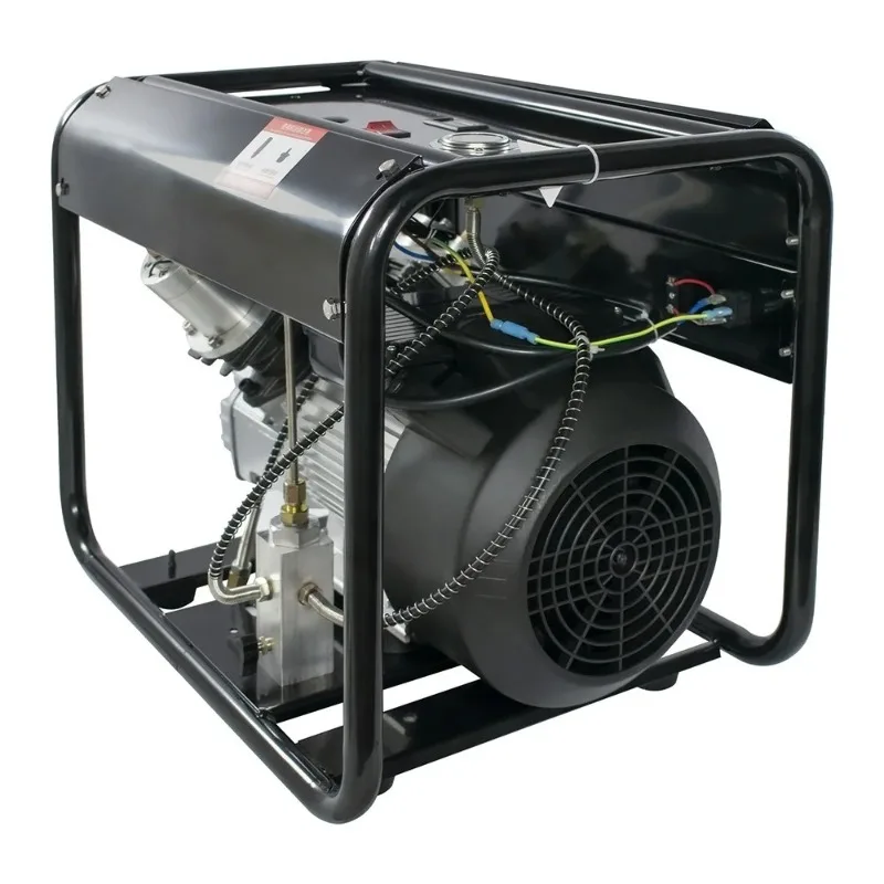

Powerful Manual Stop Double Cylinder 300bar 4500psi Fan Water-cooled 110V 220V Scuba Diving Paintball PCP Air Compressor