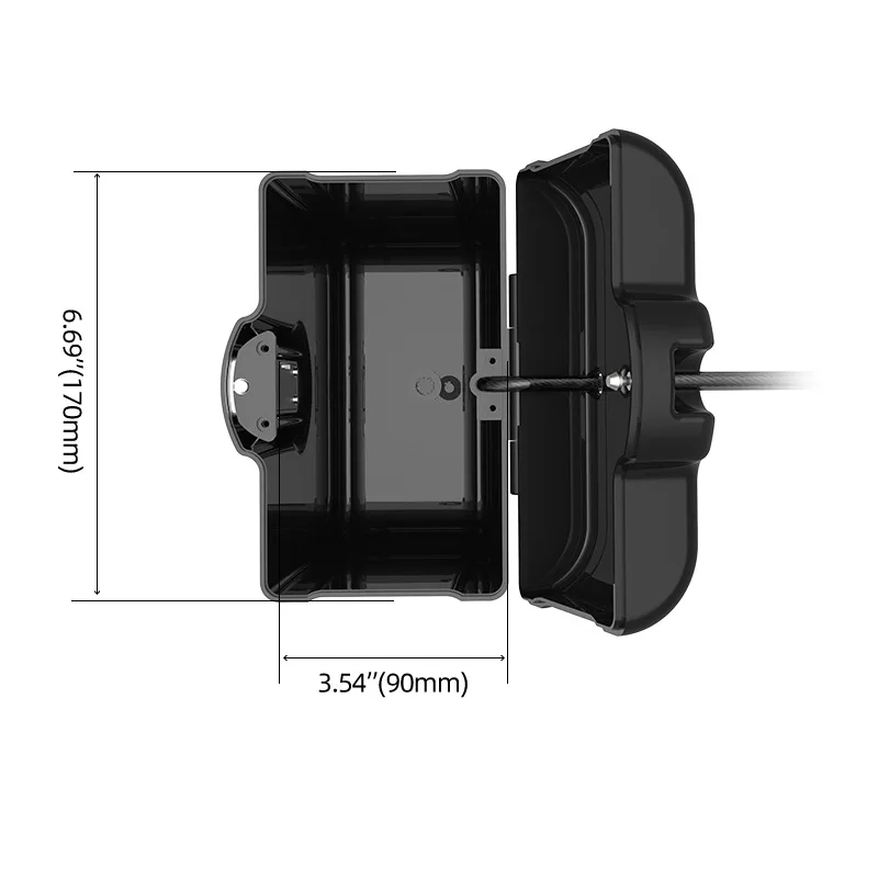 Portable Summer Beach Safe Box 3-digit Code Lock With Steel Wire Outdoor Camp Sports Bucket Travel Holiday Security Storage Box