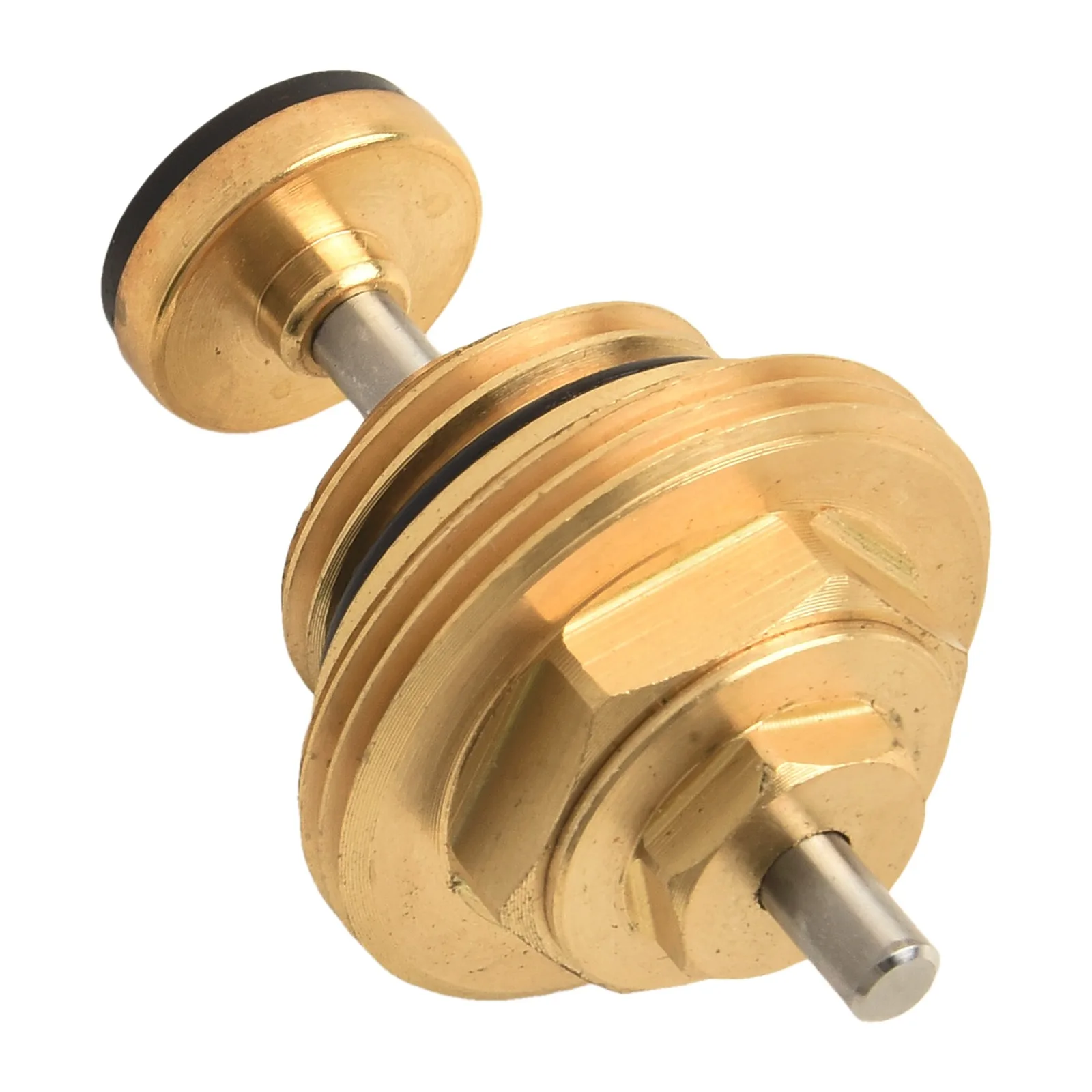 1 Piece Return Pin Spool M30x1.5 Automatic Spring Spool For UFH Actuator Floor Heating Manifold Brass Control Fluid Flows