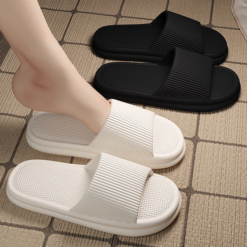 

Slippers for Women in Summer, Eva Anti-slip and Anti-odor Bathroom Indoor Bathing Non-odorous Foot Cool Slippers for Men