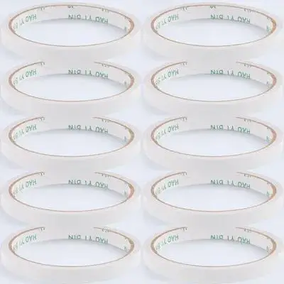 10 قطعة 1X800 سنتيمتر شريط لاصق على الوجهين الثقيلة الحرفية إصلاح تصاعد تحديد مكتب المدرسة المنزل لوازم مكتبية الأجهزة