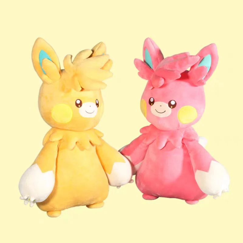 40 cm Pokemon Pawmot Grote Knuffels Anime Pop Leuke Kawaii Cartoon Pawmi Pokémon Gevulde Plushie Kussen Cadeau voor kinderen