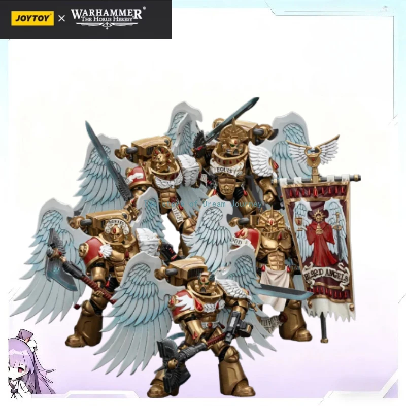 JOYTOY Fuente oscura Warhammer Horus Heresy Blood Angels Sanguinius Primerarca de la Nueva Legión