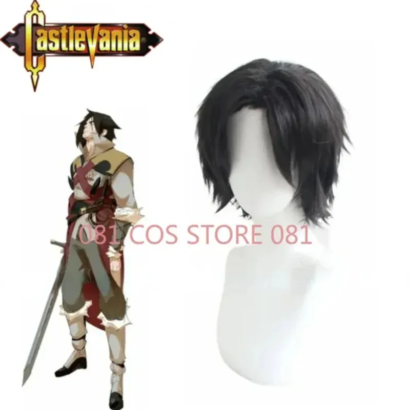 qq 123 هالوين Castlevania تريفور بلمونت أنيمي نسخة شعر مستعار تأثيري الكبار ديلوكس جودة عالية مقاومة للحرارة الاصطناعية